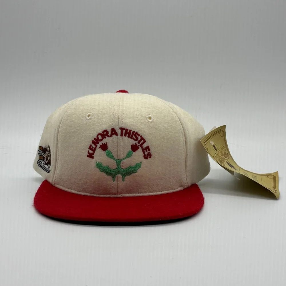 Kenora Thistles NHL Heritage Snapback Hockey WOOL Hat - Vintage Roman Pro - New